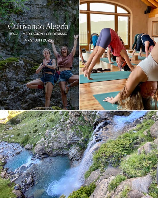 Cultivando Alegria: Retiro de Yoga, Meditación y Senderismo en Pirineos