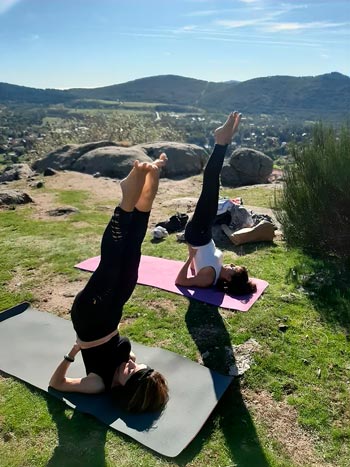 Retiro de Yoga de 2 Días en Sierra de Madrid con Naturaleza Música y Mas