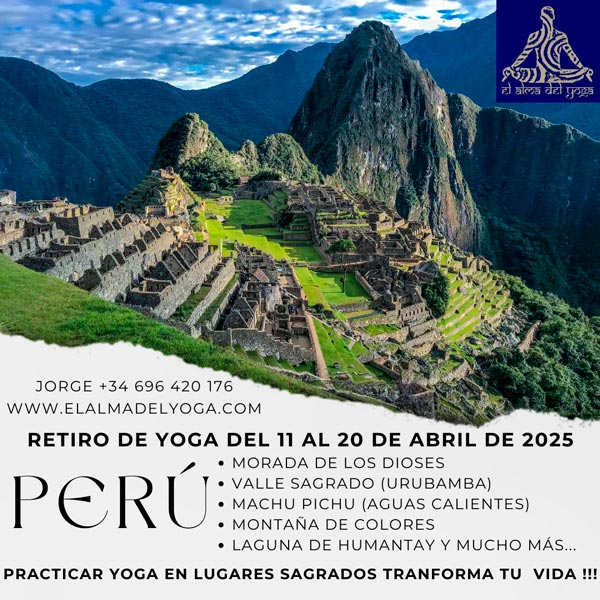 RETIRO DE YOGA EN PERU CON TODA EL ALMA 