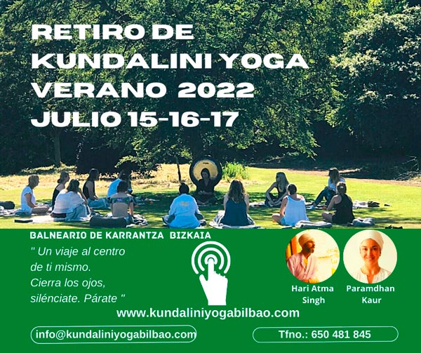 Retiro de Kundalini Yoga Verano 2022