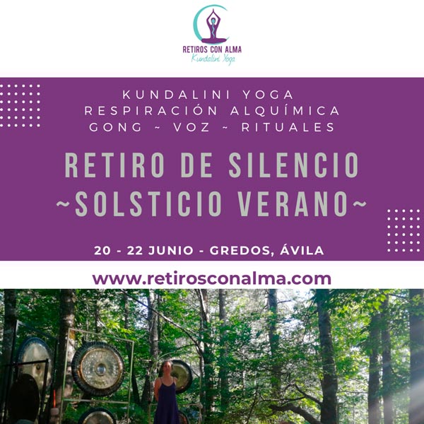 Retiro de Silencio y Detox en el Solsticio de Verano 