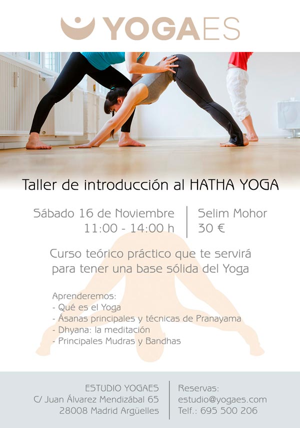 Taller de introduccin al HATHA YOGA