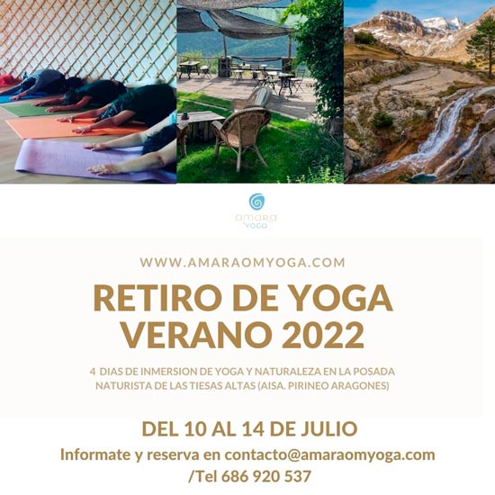Retiro de Yoga y Naturaleza en Posada Naturista en el Pirineo Aragones