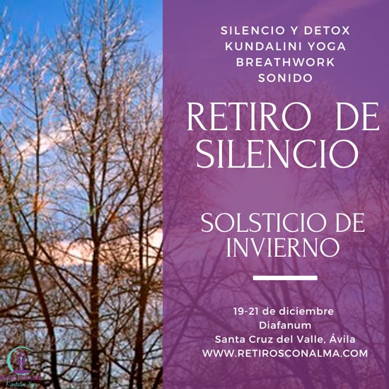 Retiro de Silencio y Detox 