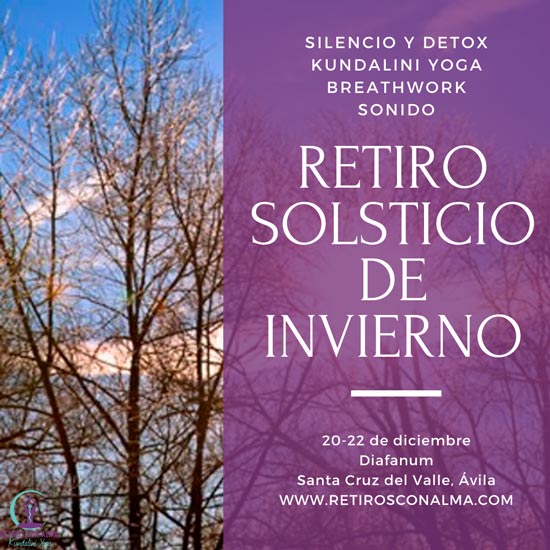 Retiro de Silencio y Detox en el Solsticio de Invierno 