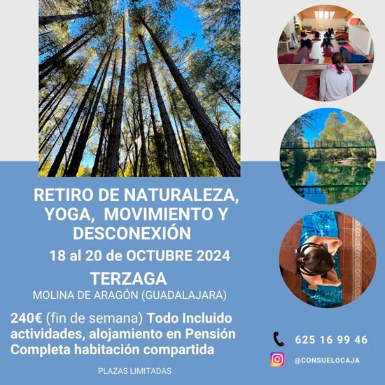 RETIRO DE YOGA, SENDERISMO Y DESCONEXIN EN TERZAGA