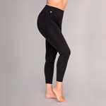 Leggings cintura alta, mallas de yoga negras